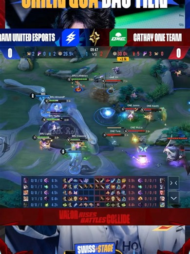 BRU vs ONE Game 1 Swiss Stage APL 2026 #lienquanmobile #Zhiojbkog #APL2026 #buriramunitedesports #cathayoneteam
