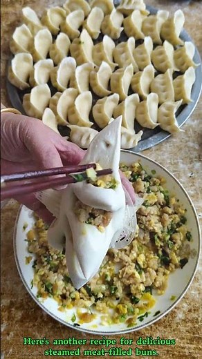Here's another recipe for delicious steamed meat-filled buns