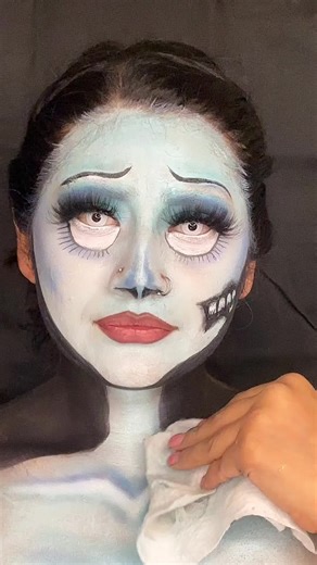 😅😅#makeup#corpsebride #canttakeitoff