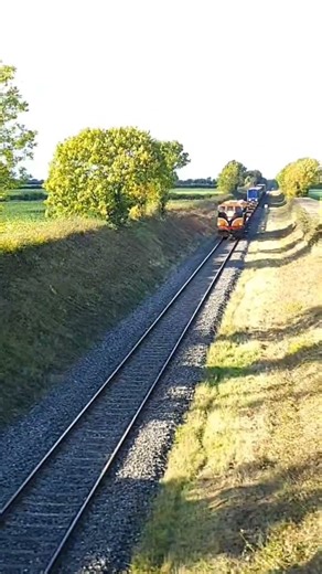 Irish Rail: 071 Class 073 empty timber.