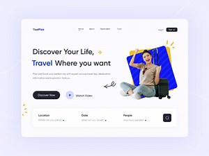 Travel - Tour Agency  Landing Page