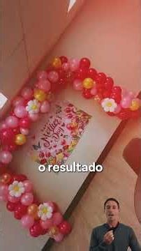 Arco de balões em 40 minutos: o kit que triplica a agenda de um decorador
