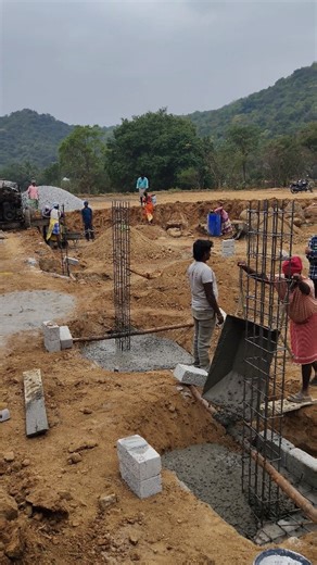 RKS CONSTRUCTION on Instagram: "Strong footing = Strong structure Footing work transfers the load of the building safely to the soil. In this video, you can see step-by-step footing construction using proper materials, reinforcement, and concrete mix. Footing work is the most important stage of any building construction. In this video, we show the complete footing work process from excavation to concrete pouring. Proper footing ensures strength, stability, and long life of the structure. #footin