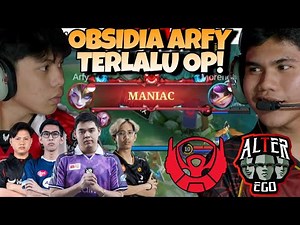 OBSIDIA IN ARFY'S HANDS IS CRAZY!! IT REALLY HURTS THAT MUCH!! ALTER EGO VS BIGETRON MATCH 2 - MP...