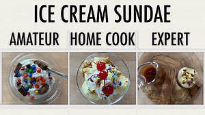 4 Levels of Ice Cream Sundaes: Amateur to Food Scientist