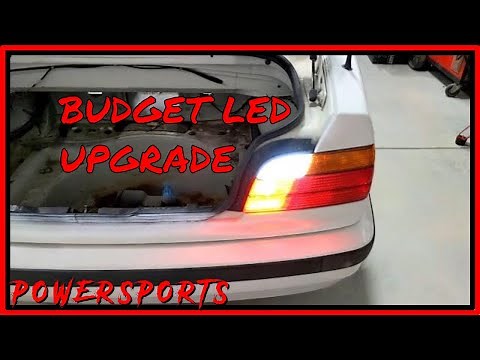 BMW E36 VERT: Budget LED Turn Signal & Tail Light Upgrade