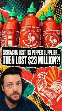 Sriracha Lost Its Pepper Supplier… Then Lost $23 MILLION?! 🌶️👀