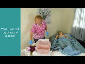 Assist A Client with a Bed Bath