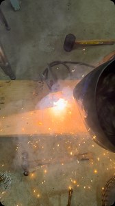 Laying down dimes. #welding | The Barn Brothers