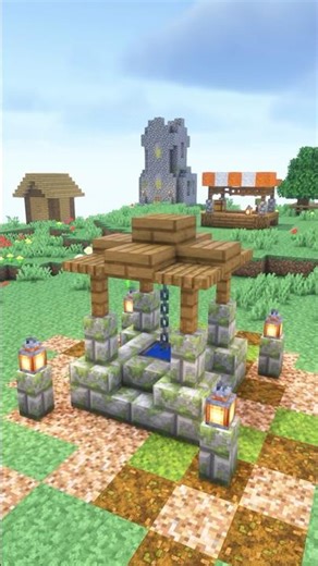 Easy Well💦 #minecrafttutorial