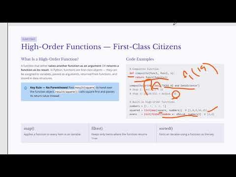 Lecture 3 : Advanced Python Concepts