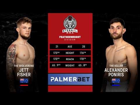 Eternal MMA 104: Jett Fisher VS Alex Poniris | FULL FIGHT