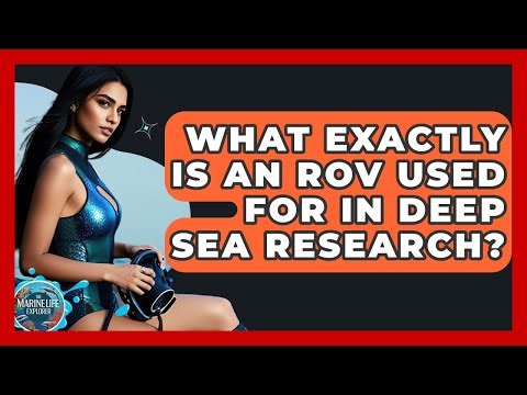 What Exactly Is An ROV Used For In Deep Sea Research? - The Marine Life Explorer