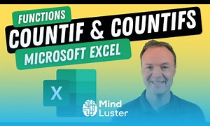 Mind Luster - Learn How to use COUNTIF and COUNTIFS Function in Microsoft Excel For Beginners
