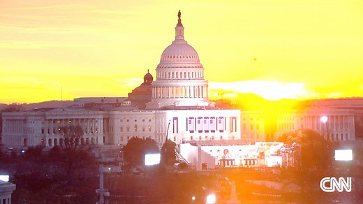 Watch a time-lapse of the sunrise over Washington, DC on Inauguration Day as Donald J. Trump is set to become America's 45th president http://cnn.it/2j1P7yq | CNN