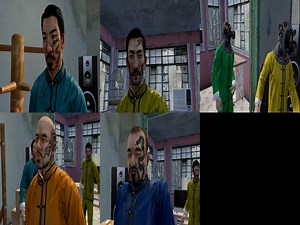 New textures for cult members faces addon - Sleeping Dogs