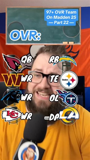 AC Shear on Instagram: "Trying to build a 97 ranked overall team on Madden 25: Part 22 #acshear #nfl #nflfilter #madden25 #madden"