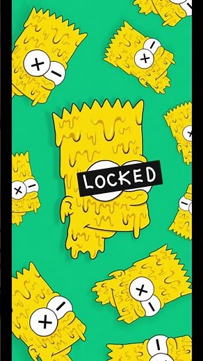 Bart wallpaper Pt.1 #chill #2055 #wallpaper #bartsimpson #simpsons