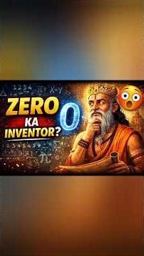 Zero Ka Inventor 😱☠️😱 sach Jo school me nahin batata Gaya 💯