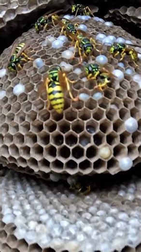 Tiny Camera on a Wasp Reveals What's Really Inside the Nest