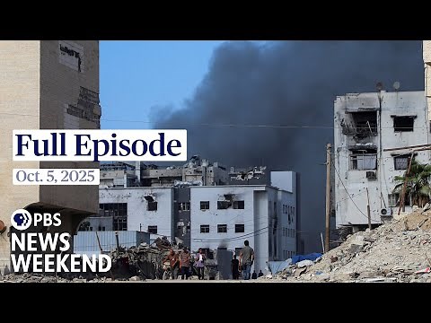 PBS News Weekend full episode, Oct. 5, 2025