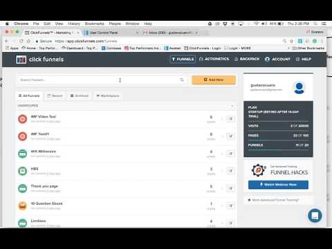 How To Set Up A Funnel With ClickFunnels And Aweber