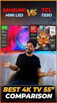 Samsung Mini LED vs TCL T89D (2026) | Best 55" Mini LED TV? Full Comparison 🔥