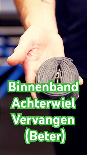 Binnenband achter vervangen (BETER) bij een e-bike