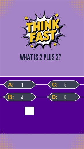 Think Fast ⚡ 5 Easy Questions You Should Know
