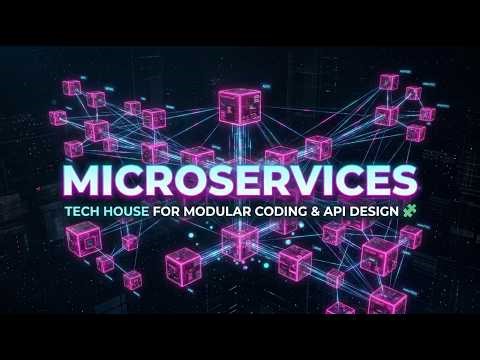 Microservices | Tech House for Modular Coding & API Design 🧩