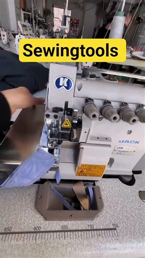 Industrial #overlock #machine, #suitable for both thin and thick elastic materials. Overlocks