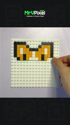 The most cunning pixel art build: A Fox! 🦊✨