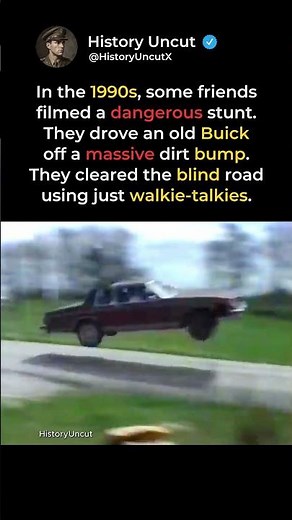 The Insane 1990s Buick LeSabre Jump