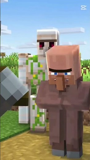 pleasure vs villager #Minecraft 😈