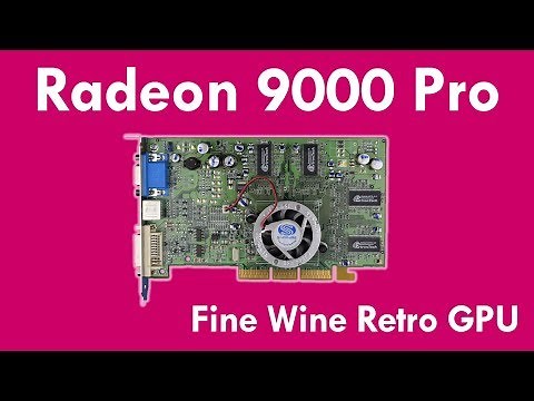 ATI Radeon 9000 Pro - DirectX 8.1 Retro Graphics Card