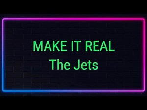 Make It Real by The Jets (Karaoke with lyrics)