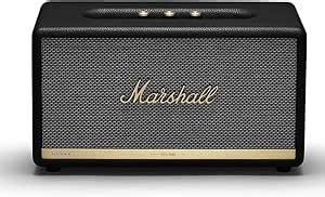 Marshall Stanmore II Wireless Wi-Fi Alexa Voice Smart Speaker - Black
