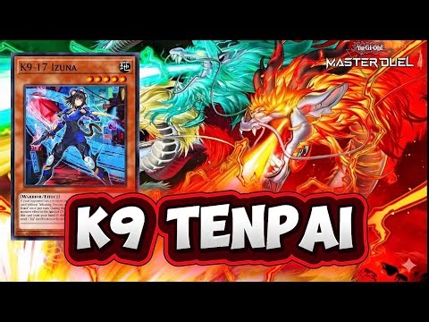 Tier 0 Potential? K9 Tenpai Deck Profile & Replays! BROKEN COMBO VS The New Meta [Master Duel]