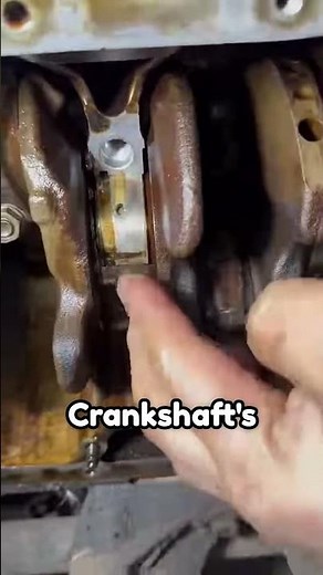 Crankshaft bearing opening