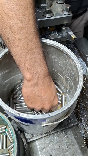 ss hinges making on lathe #mechanical #engineering #shorts #viral #foryou #lathe #machine #tools