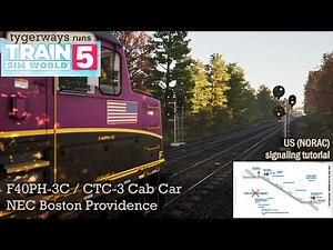 US Signaling (NORAC): Rules 562, 280a, 280b "Dark Territory" & "Clear to Next Interlocking" (TSW)