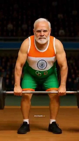 Hilarious Modi Bodybuilding Moment 😂 #shorts #funny