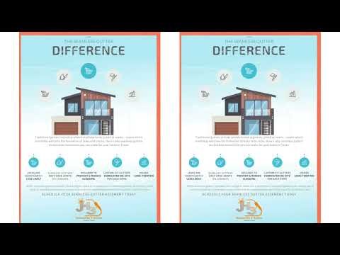 Seamless gutters are better than seamless.