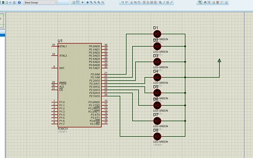51单片机工程创建与Proteus流水灯仿真