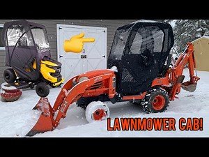 Cheap Kubota BX Cab Enclosure! MTD Garden Tractor Cab!