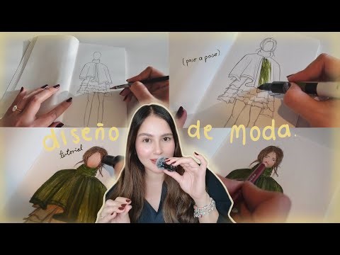 How to Draw Clothes on a Fashion Model: Color Illustration (Step by Step) ✍🏻🎨 | Pau Chong