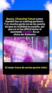 3.1M views · 22K reactions | Sabias que channing fue el gambit perfecto en el MCU #marvel #SabiasQue #deadpool #ironman #fantasticfour | Top 5 Español | Facebook