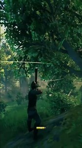 Long distance bow shot on a neck | Valheim