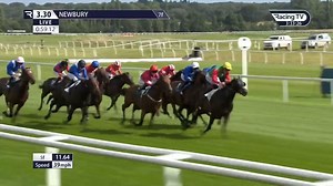 14K views · 372 reactions | Whoosh! Sacred blasts home in the £100,000 Hungerford Stakes for Tom Marquand and William Haggas  | Racing TV | Facebook