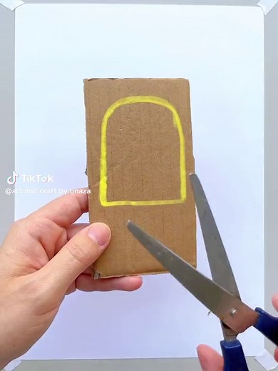 Creative Ice-Cream Drawing Art with Clay & Cardboard